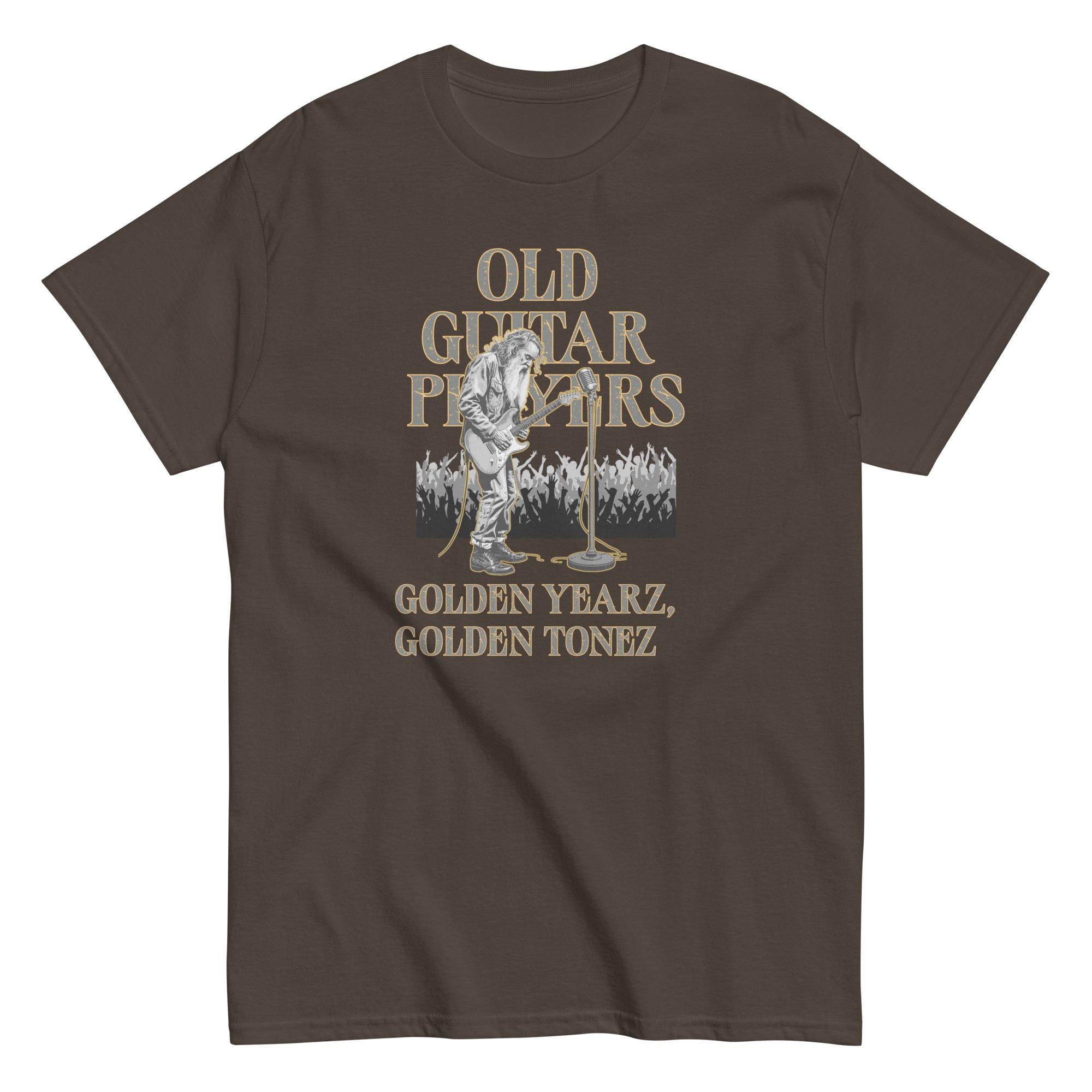 Old Guitar Players T-Shirt Tribute Guitar Shirt gift for retired gift for guitar lover Unisex classic tee