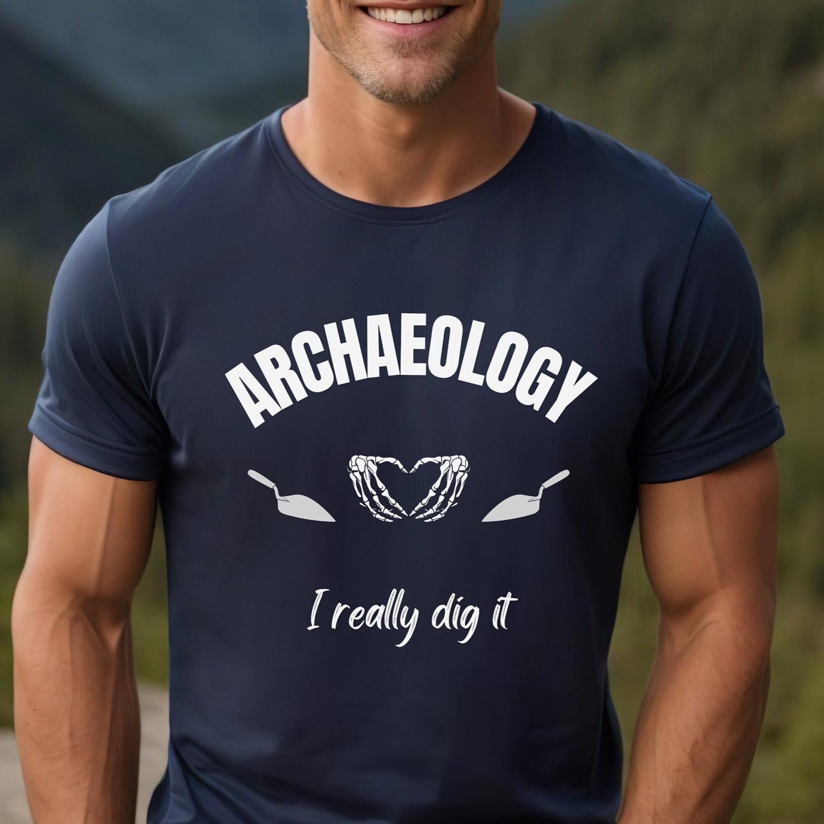 Archaeology T-Shirt: "I Dig It" Unisex Tee gift for archeologist