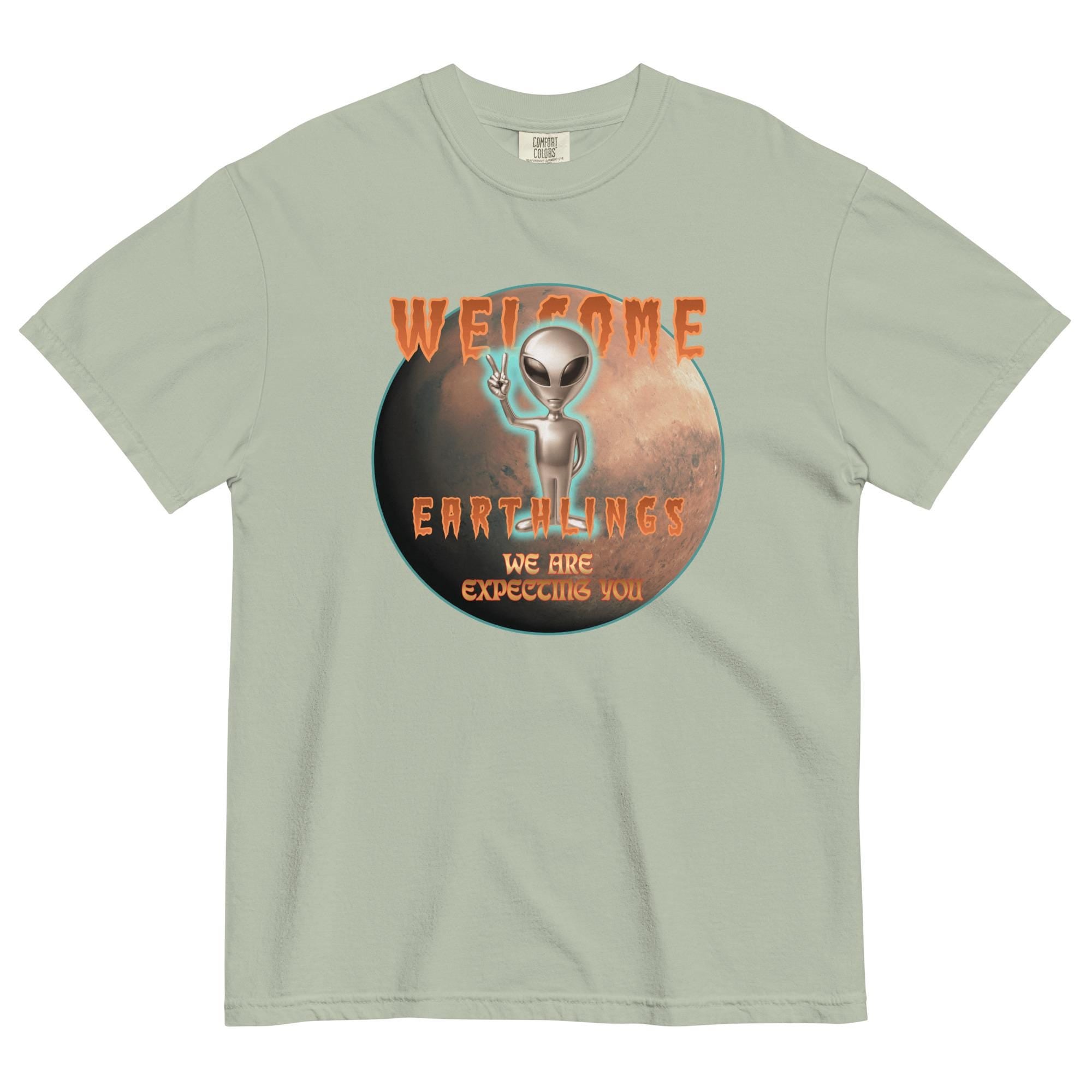 Mars Funny Shirt Comfort Colors Mars tshirt Martian Tshirt Unisex garment-dyed heavyweight t-shirt