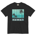 Hawaii palm trees shirt Comfort Colors ocean and palms t-shirt gift for Hawaii lover vacation tees Unisex garment-dyed t-shirt