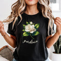 Gardenia Flower T-Shirt: Comfort Colors, Tropical Hawaiian Tee