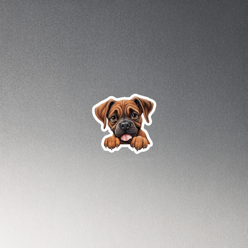 Boxer puppy magnet puppy fridge magnet gift for Boxer lover boxer mom Magnet