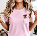 Personalized Boxer shirt Comfort Colors boxer puppy pocket design Unisex garment-dyed Boxer t-shirt