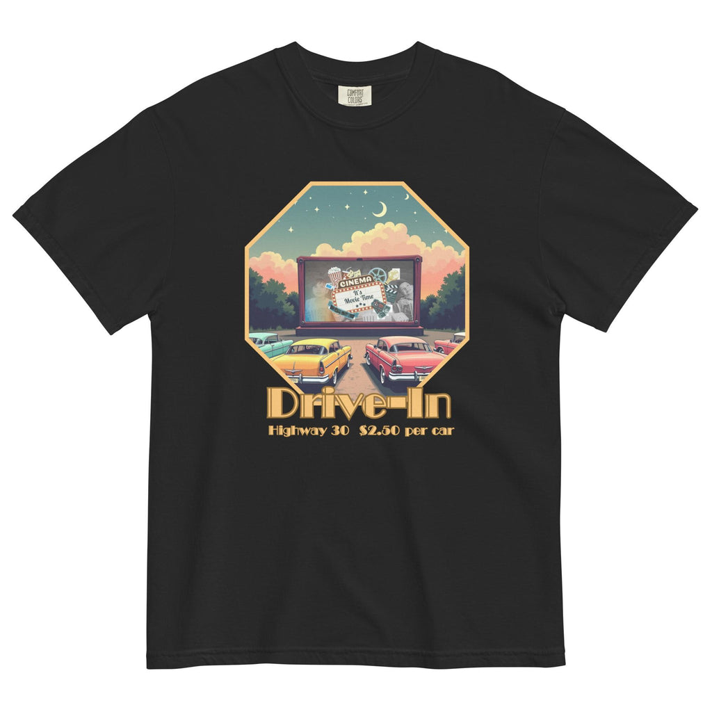 Retro Drive-In Movie Shirt Comfort Colors Drive-In nostalgia t-shirt movie buff gift cinema lover gift