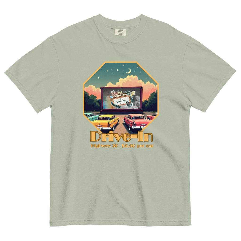 Retro Drive-In Movie Shirt Comfort Colors Drive-In nostalgia t-shirt movie buff gift cinema lover gift