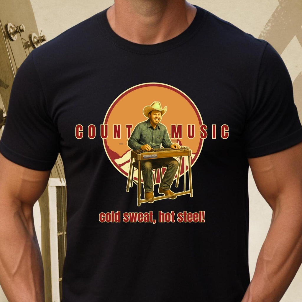 Country Music steel Shirt Music lover gift country music steel guitar t-shirt Unisex tee