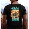 Road Hog Shirt Back print flaming car t-shirt Car racer gift car lover gift Gear head gift tee