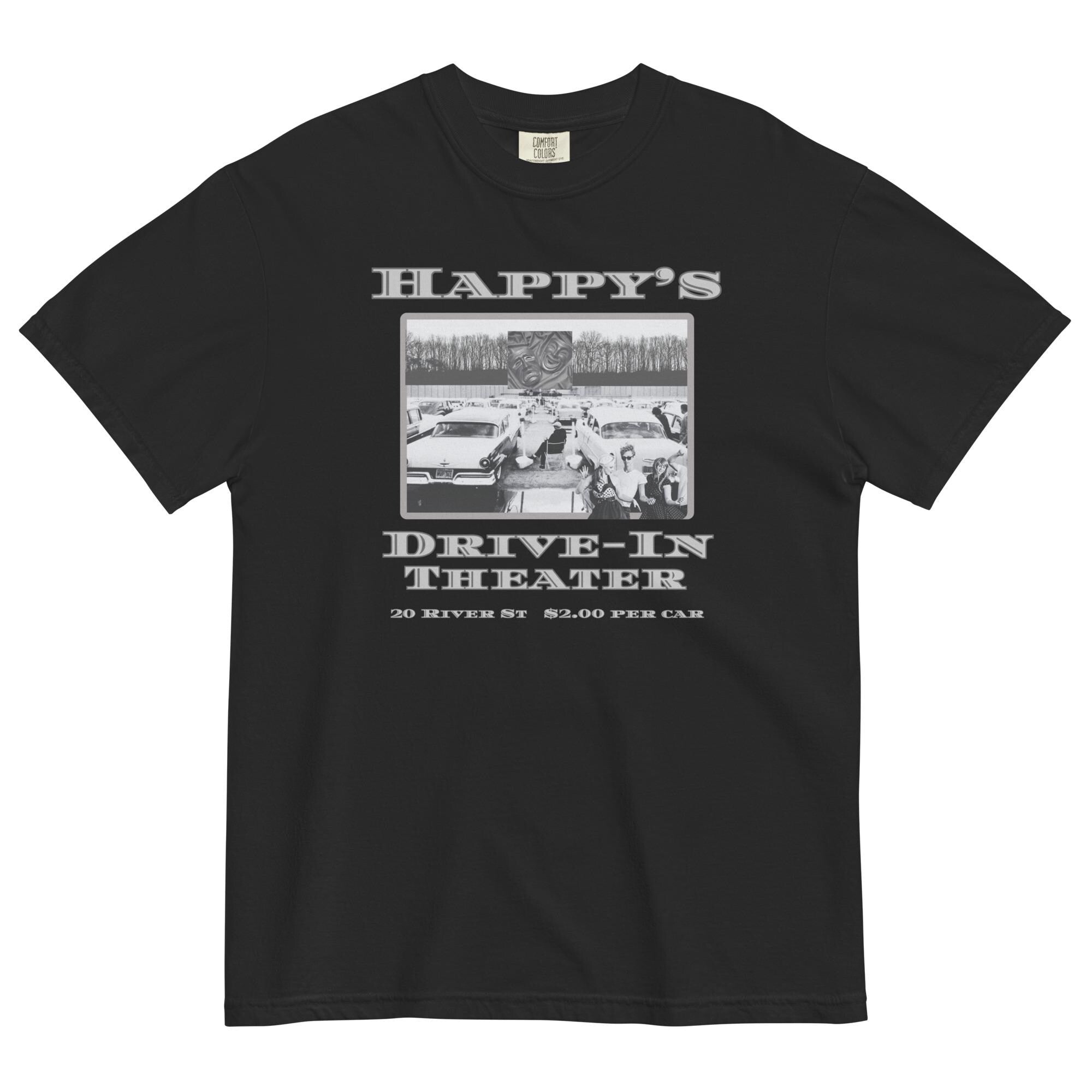 Retro Drive-In Movie Theater Shirt, Comfort Colors, Personalized Gift