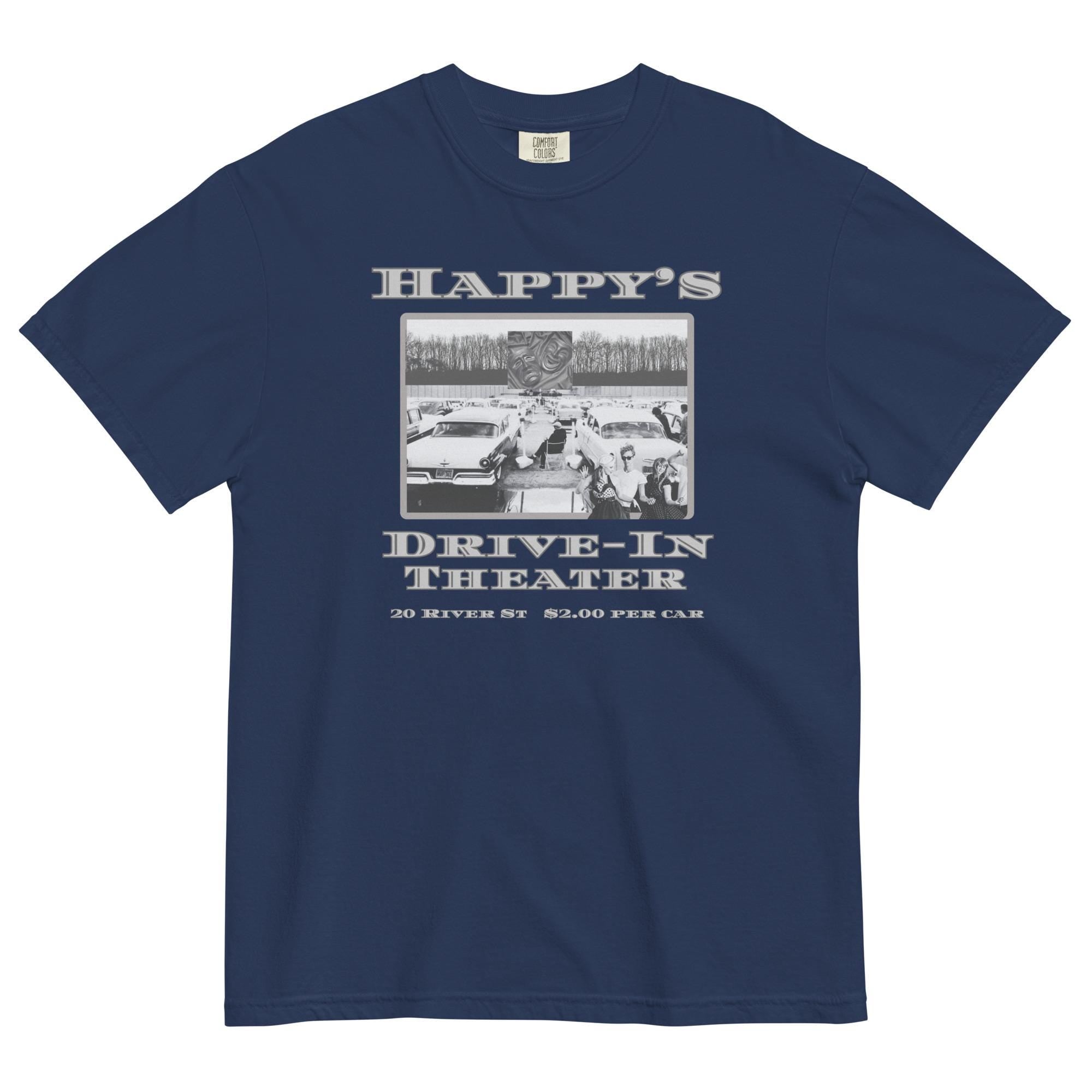 Retro Drive-In Movie Theater Shirt, Comfort Colors, Personalized Gift