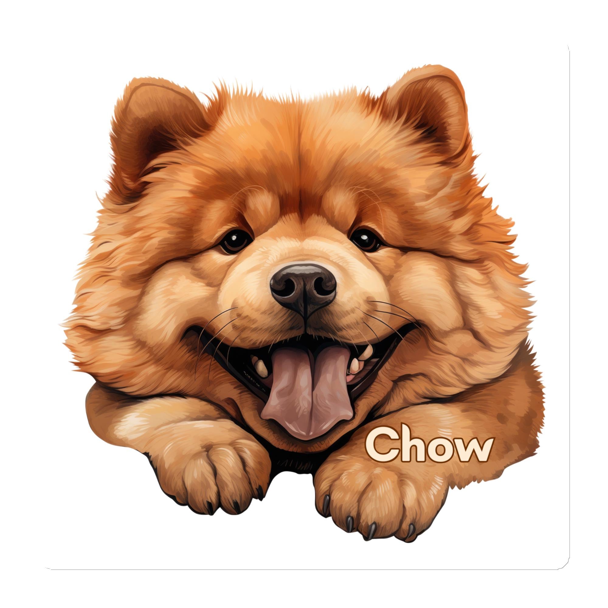 Chow Chow Magnet Chow puppy fridge magnet gift for Chow owner
