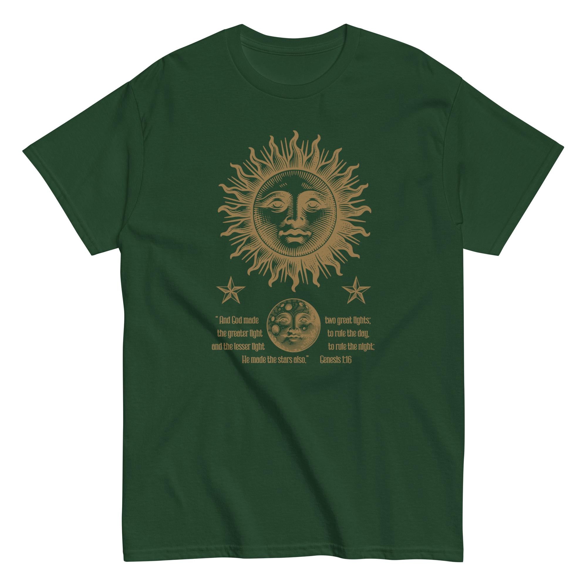 Christian Creation Shirt LDS shirts God made the light gift for Christian, gift for LDS Unisex classic tee