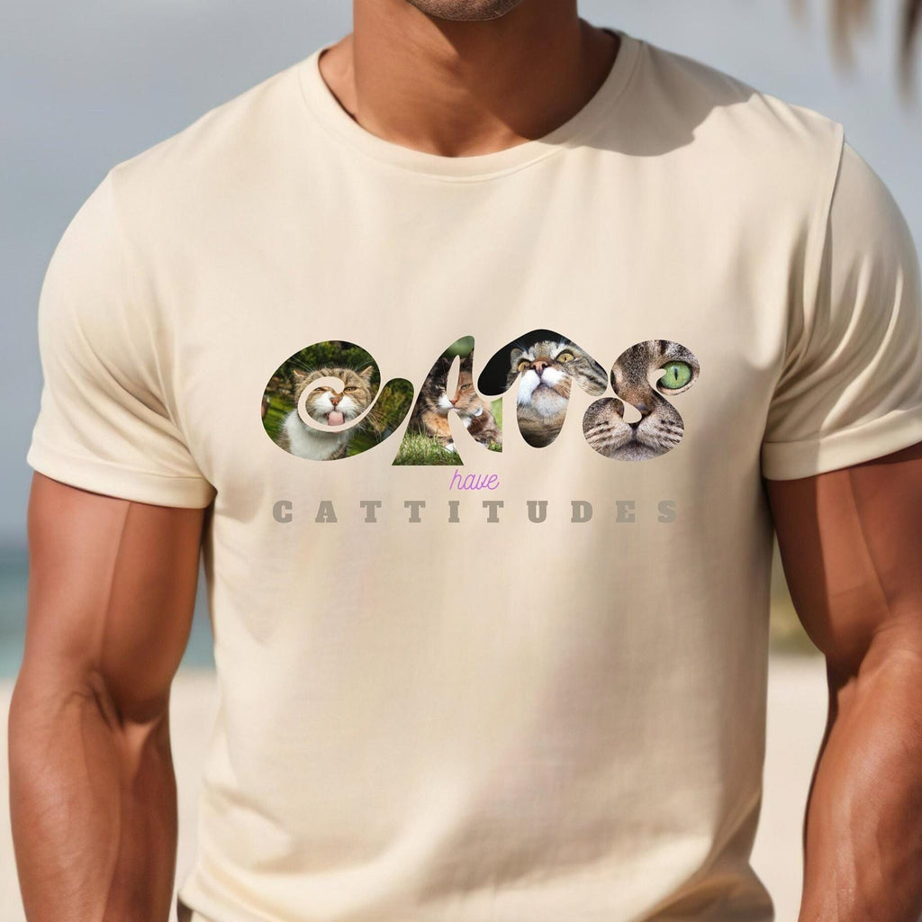 Cats With Cattitude T-Shirt: Funny Cat Lover Tee