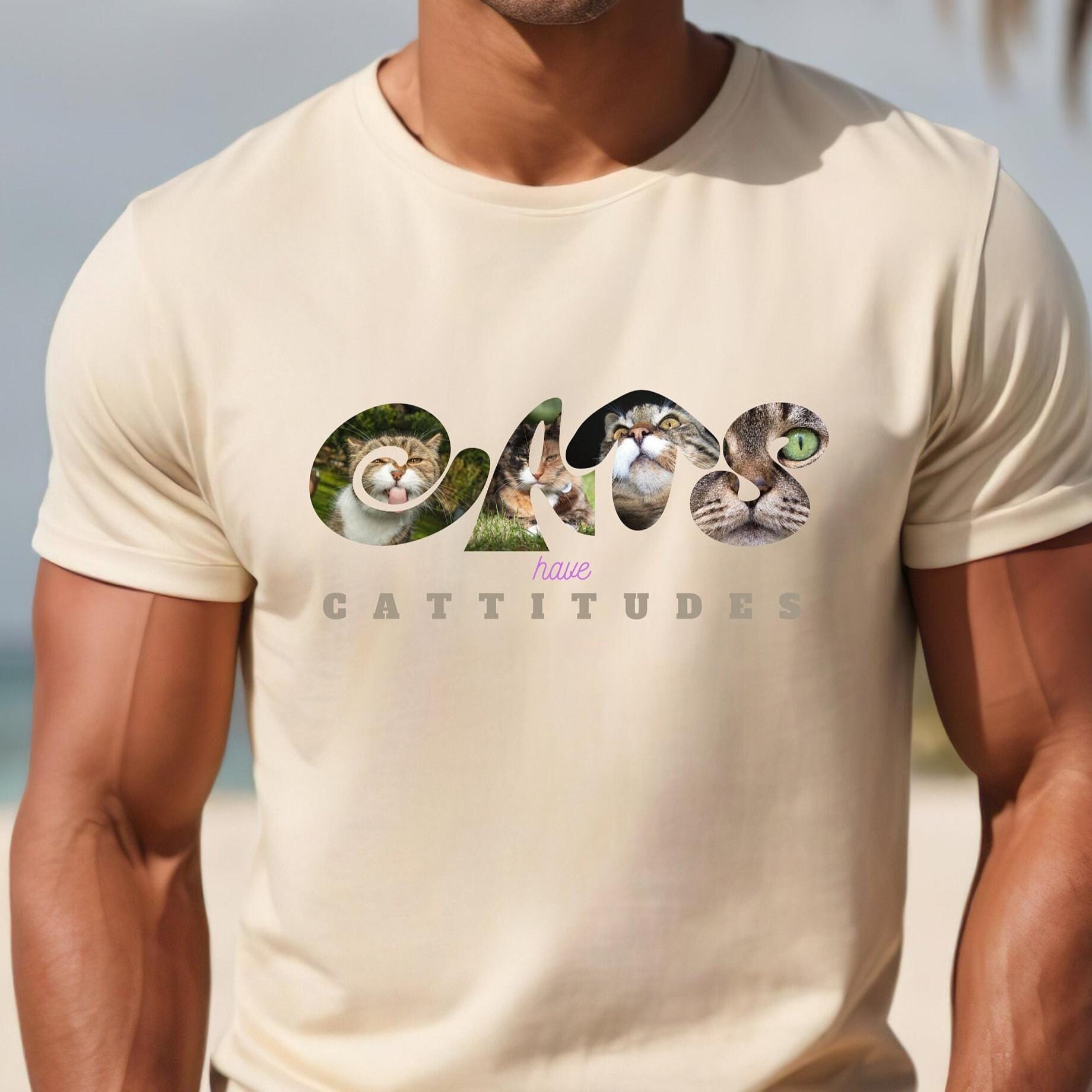 Cats With Cattitude T-Shirt: Funny Cat Lover Tee