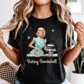 Retro 50s Housewife Shirt Comfort Colors Baking Bombshell T-shirt gift for Baker gift for wife Retro baking teert