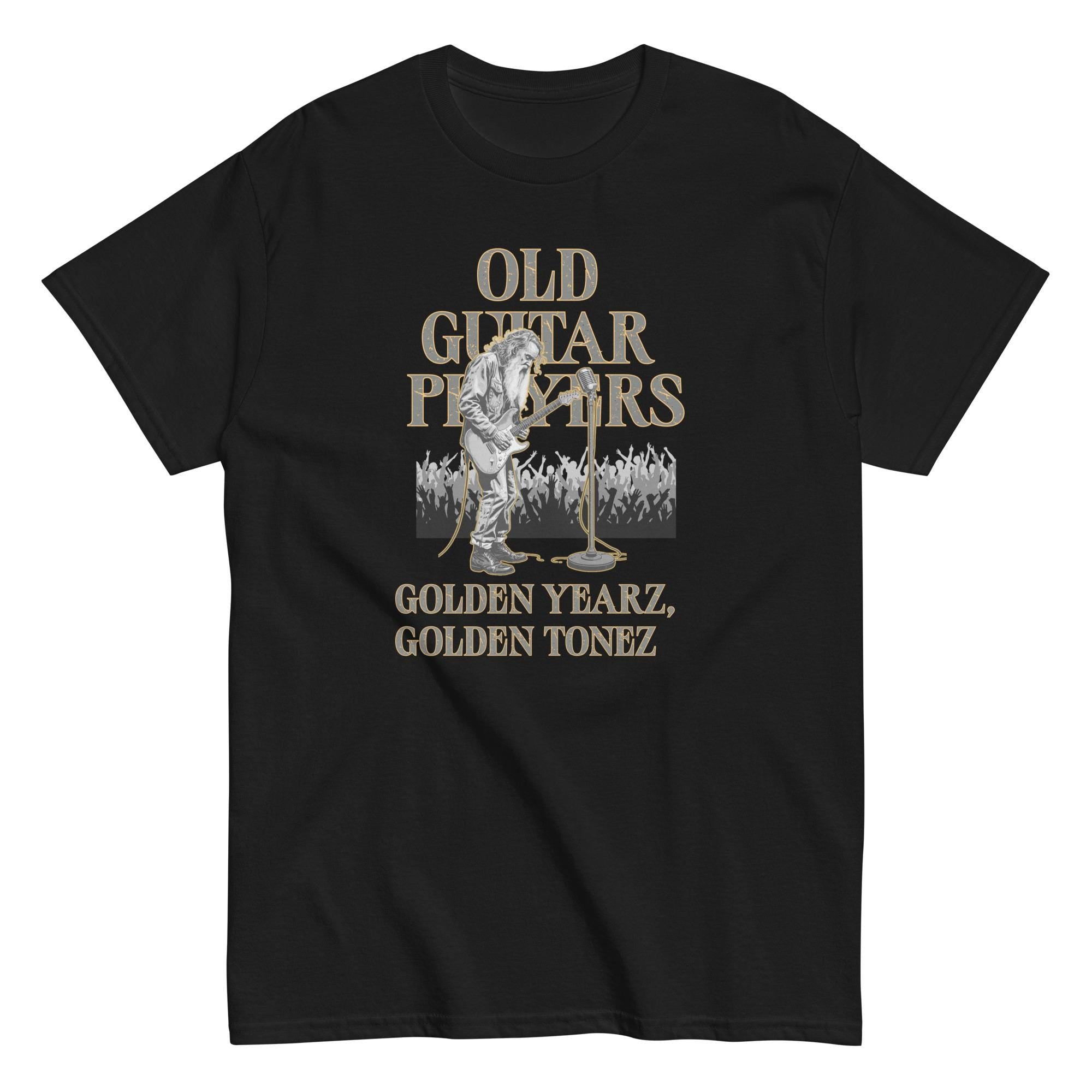 Old Guitar Players T-Shirt Tribute Guitar Shirt gift for retired gift for guitar lover Unisex classic tee