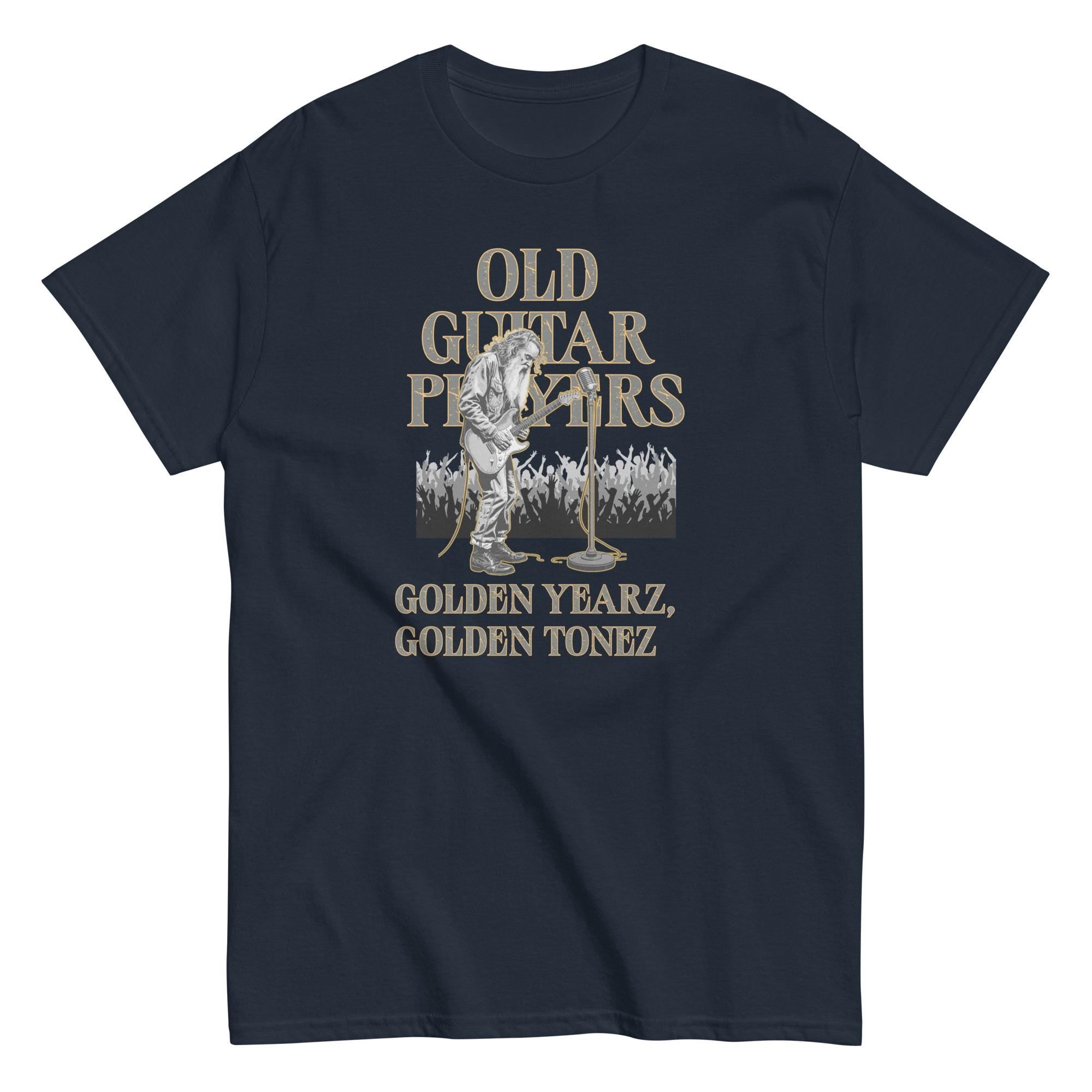 Old Guitar Players T-Shirt Tribute Guitar Shirt gift for retired gift for guitar lover Unisex classic tee
