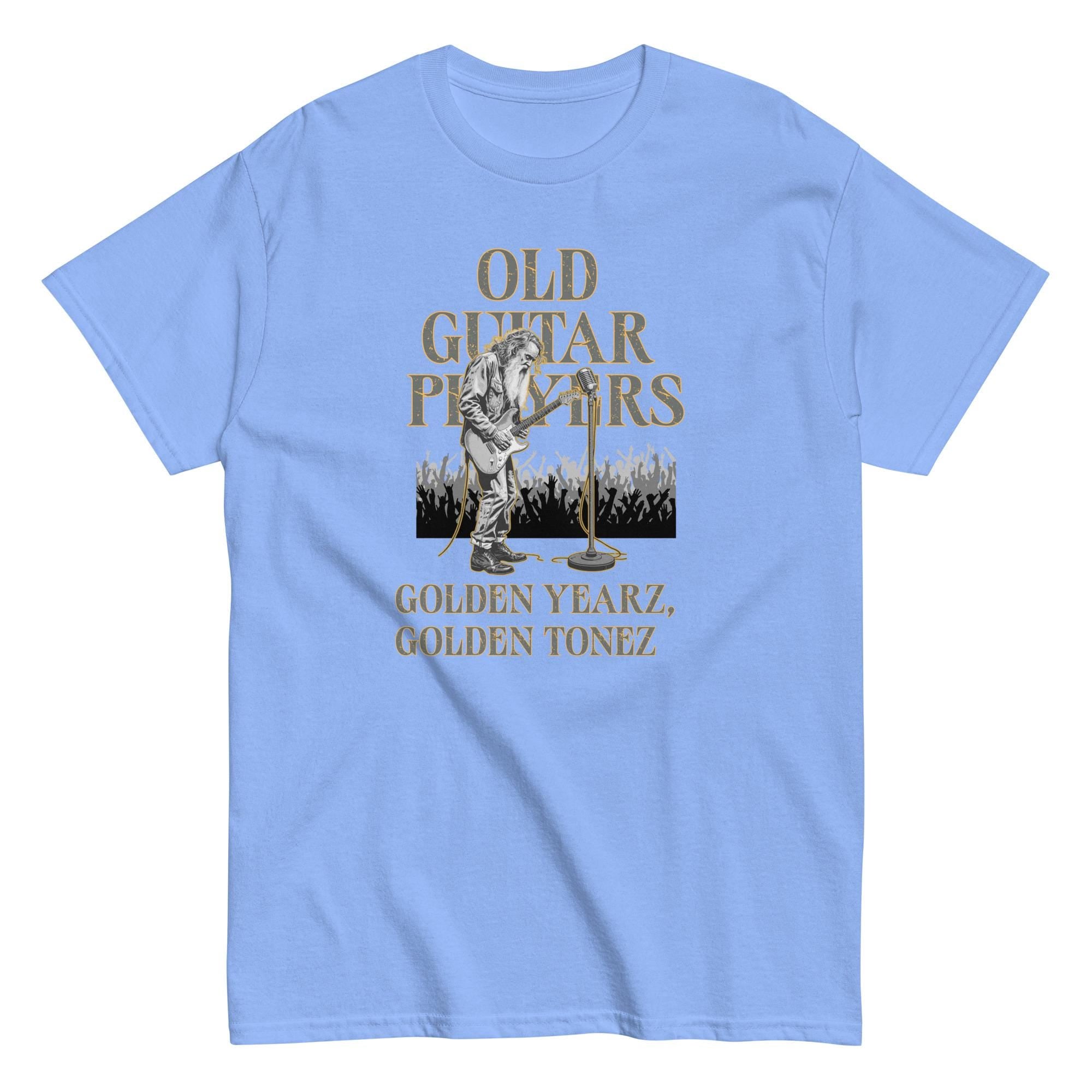 Old Guitar Players T-Shirt Tribute Guitar Shirt gift for retired gift for guitar lover Unisex classic tee