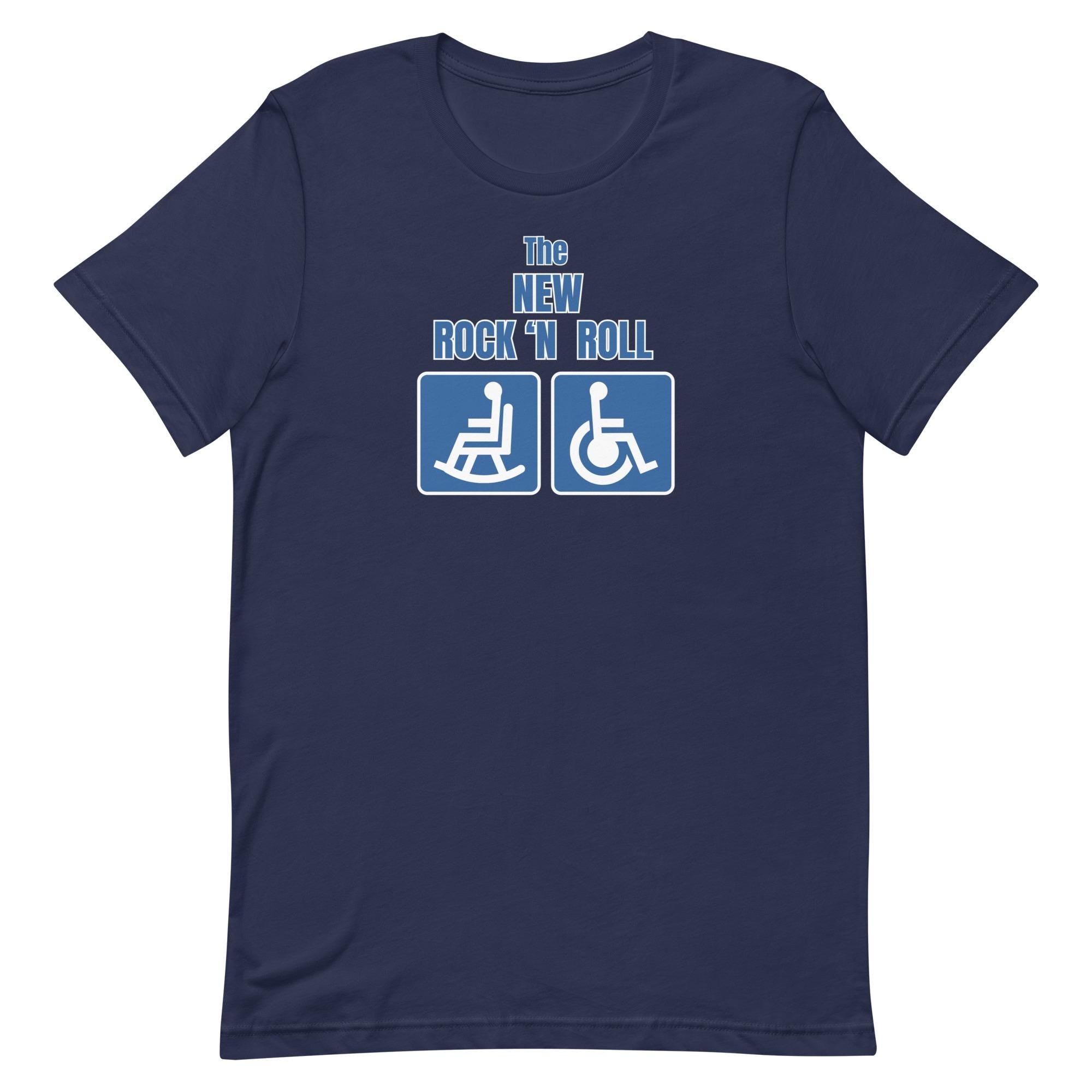 Funny Retirement Shirt Funny Seniors shirt New Rock and Roll tshirt Unisex