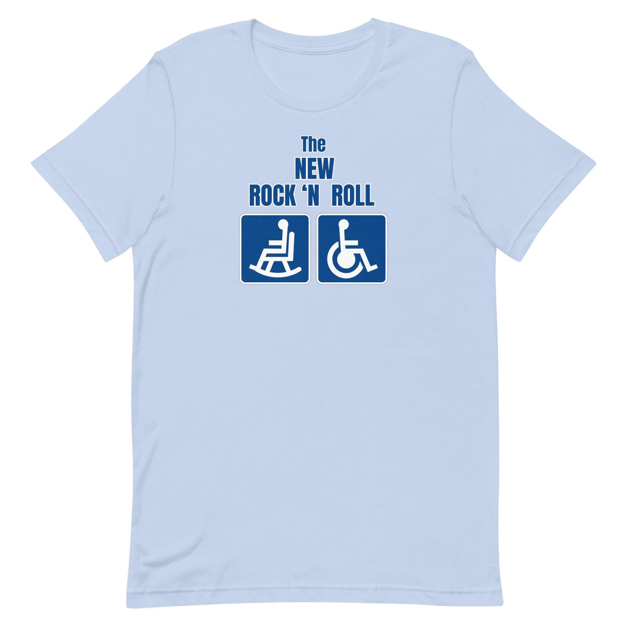 Funny Retirement Shirt Funny Seniors shirt New Rock and Roll tshirt Unisex