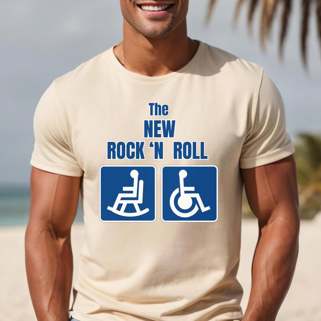 Funny Retirement Shirt Funny Seniors shirt New Rock and Roll tshirt Unisex