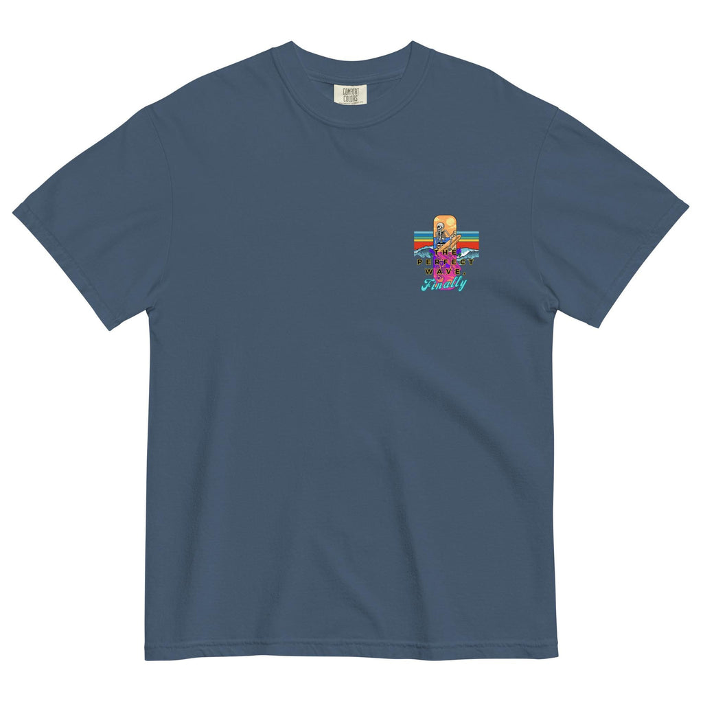 Funny Skeleton Surfer shirt, Comfort Colors Back Print summer tshirts surfing tees Gift for Surfer Unisex tees