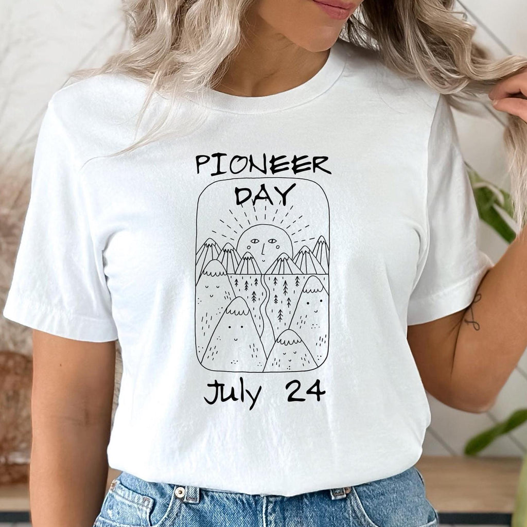 Pioneer Day Utah T-shirt, July 24th Tee