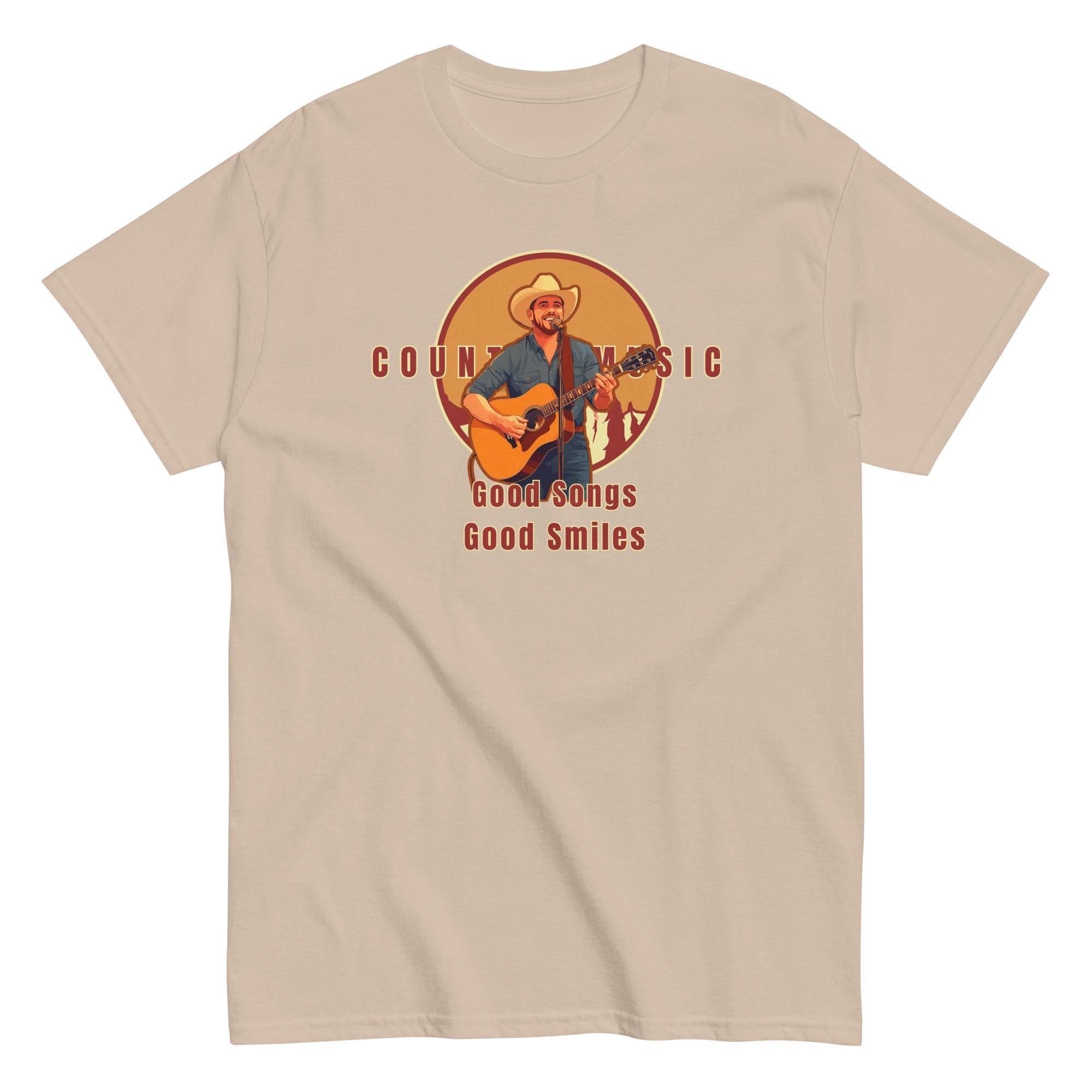 Country Music Shirts Good Songs country tshirt Country Guitar tshirts Unisex classic tee