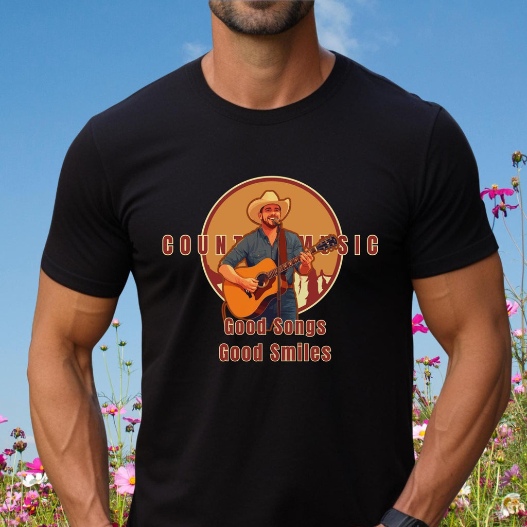 Country Music Shirts Good Songs country tshirt Country Guitar tshirts Unisex classic tee