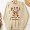 LDS MAMA shirt Western Mama missionary sweatshirt LDS Sweatshirt gift for mother of missionary