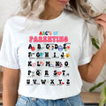Parenting Shirt Alphabet T-Shirt: ABCs of Parenting, New Parent Gift