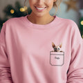 Hairless Cat Sweatshirt: Custom Sphynx Cat Pocket Shirt personalized cat hoodie