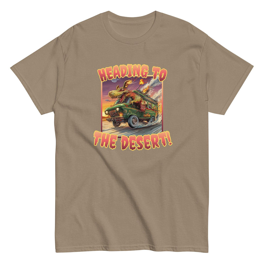 Funny Snowbirds T-Shirt: Desert Racing RV Bus Life Tee