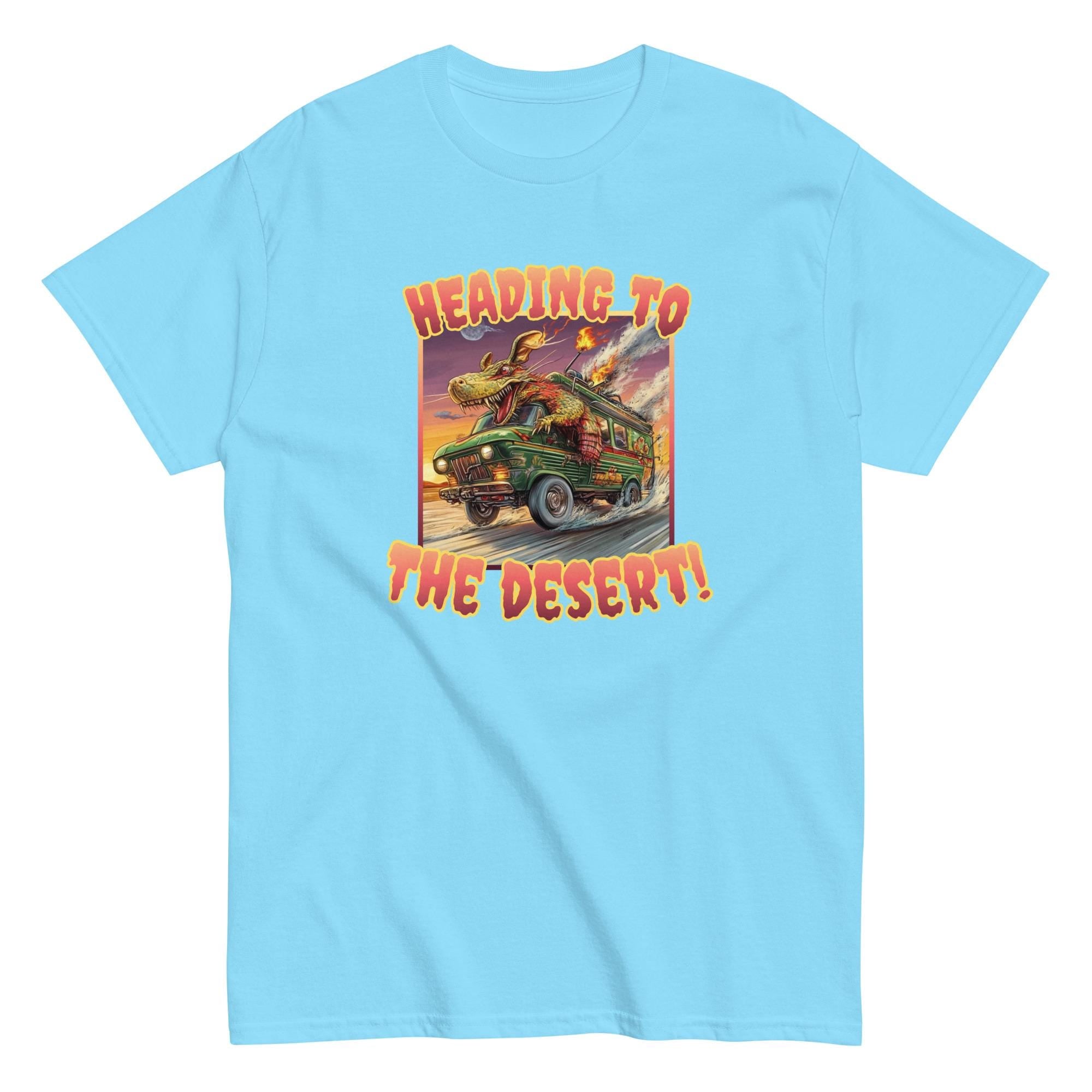 Funny Snowbirds T-Shirt: Desert Racing RV Bus Life Tee