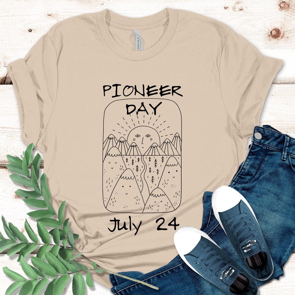 Pioneer Day Utah T-shirt, July 24th Tee
