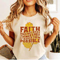 Christian Faith Shirt Comfort Colors Art Nouveau Faith Quote T-shirt Unisex garment-dyed heavyweight t-shirt