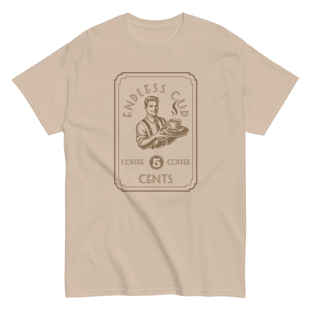 Retro Coffee t-shirt Vintage coffee ad Gildan classic tee coffee lover gift