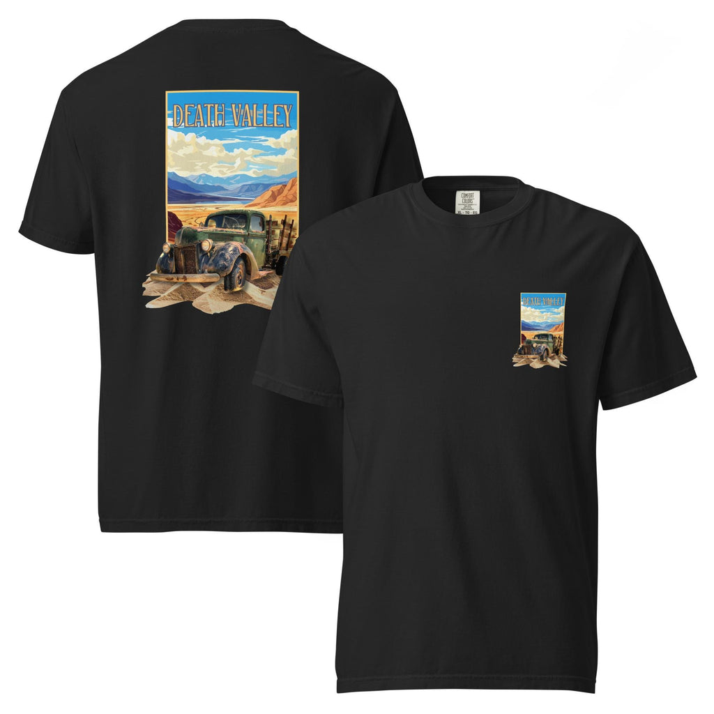 Death Valley Shirt Comfort Colors Death Valley CA travel poster design Tshirt