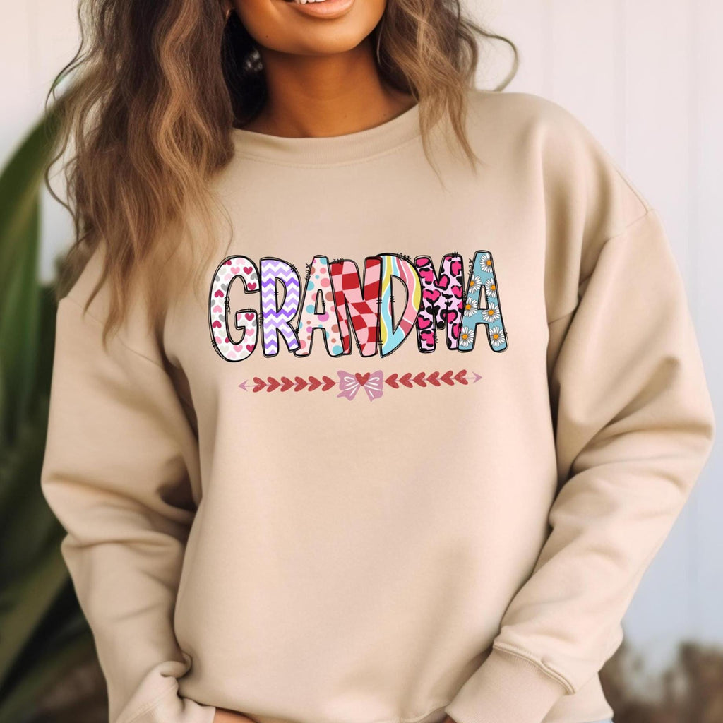 Boho Grandma Sweatshirt, Mothers Day Gift
