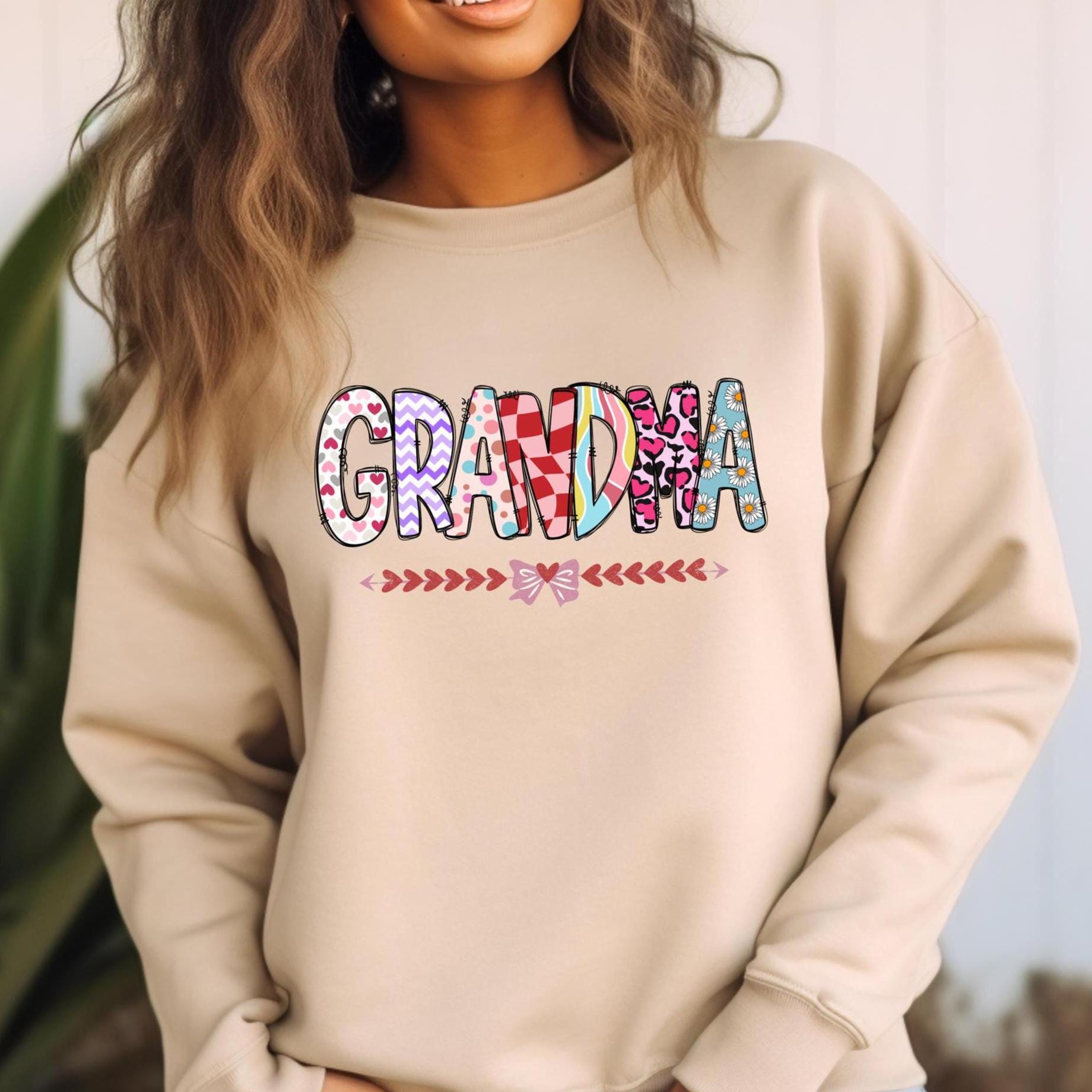 Boho Grandma Sweatshirt, Mothers Day Gift