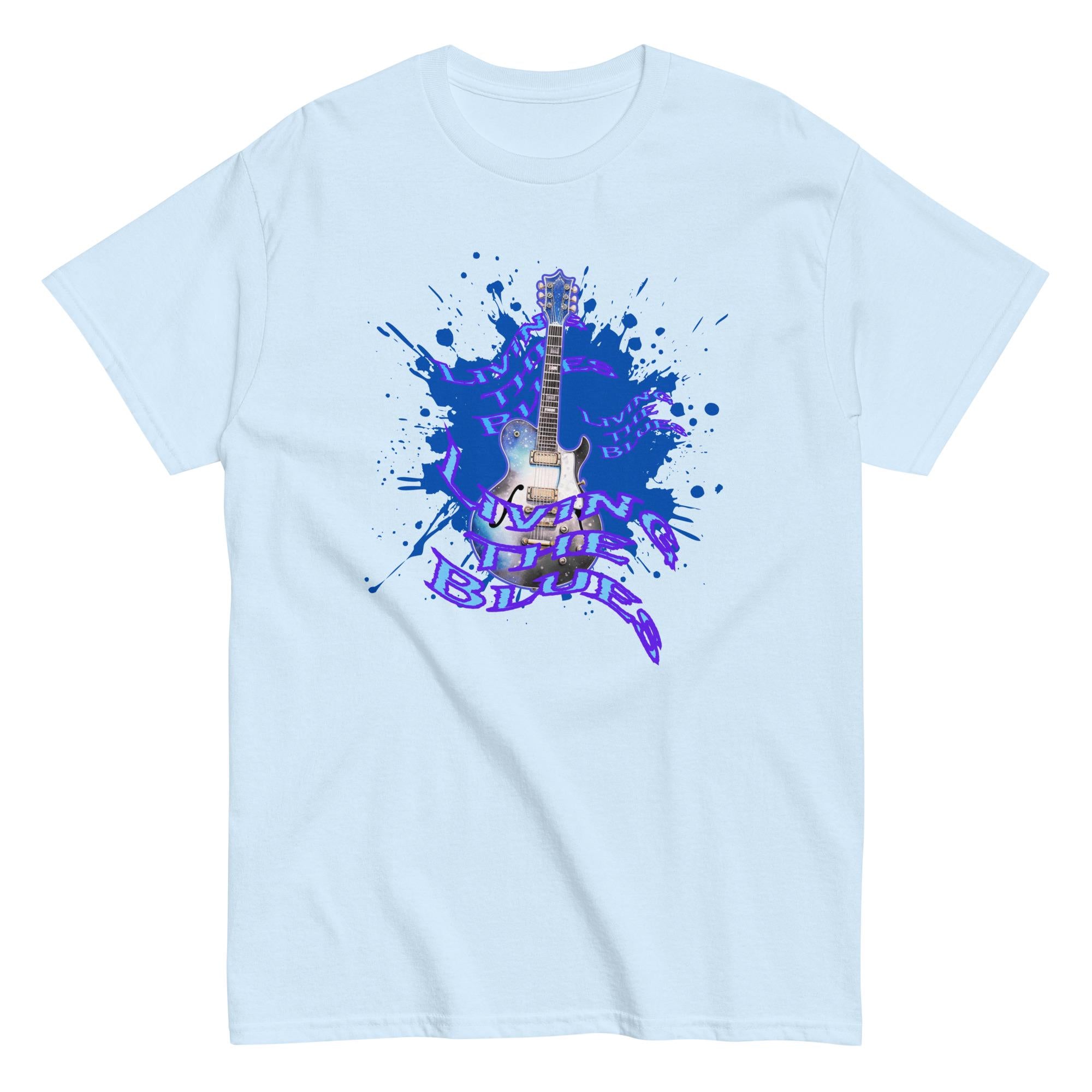 Blues Guitar Shirt Guitar lover gift, blues music lover guitarist t-shirt music tees Unisex classic tee