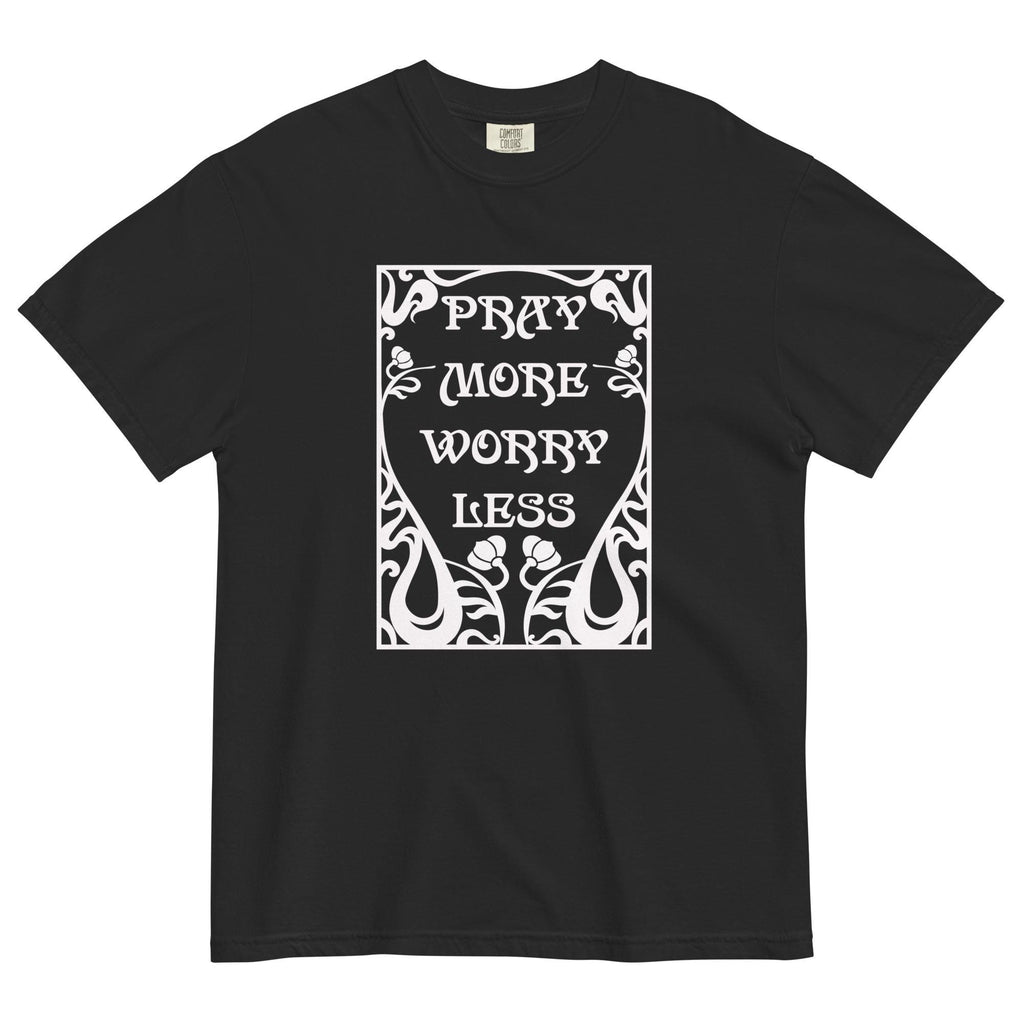 Christian Pray Shirt LDS T-shirts Prayer tees Comfort Colors Unisex garment-dyed heavyweight t-shirt