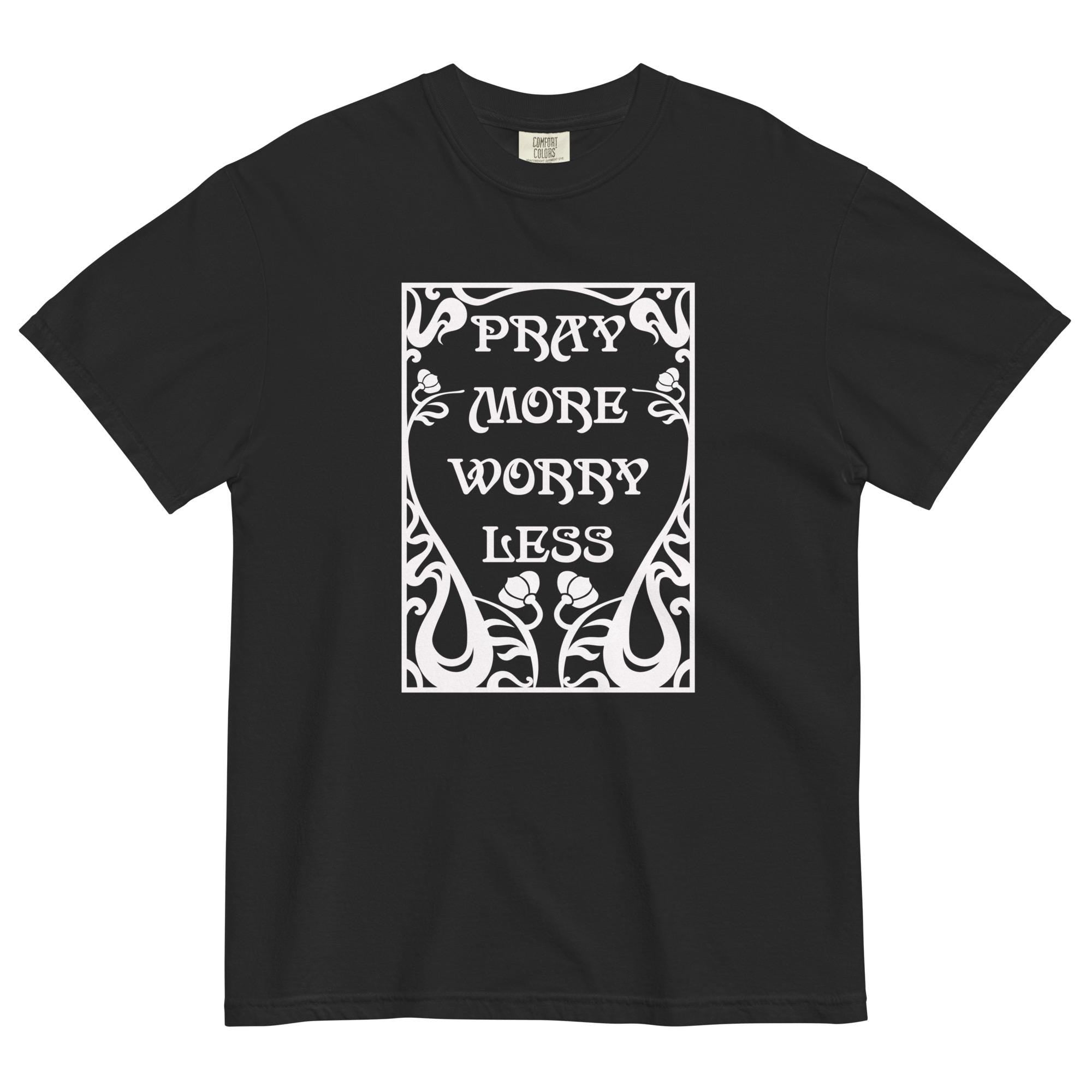 Christian Pray Shirt LDS T-shirts Prayer tees Comfort Colors Unisex garment-dyed heavyweight t-shirt