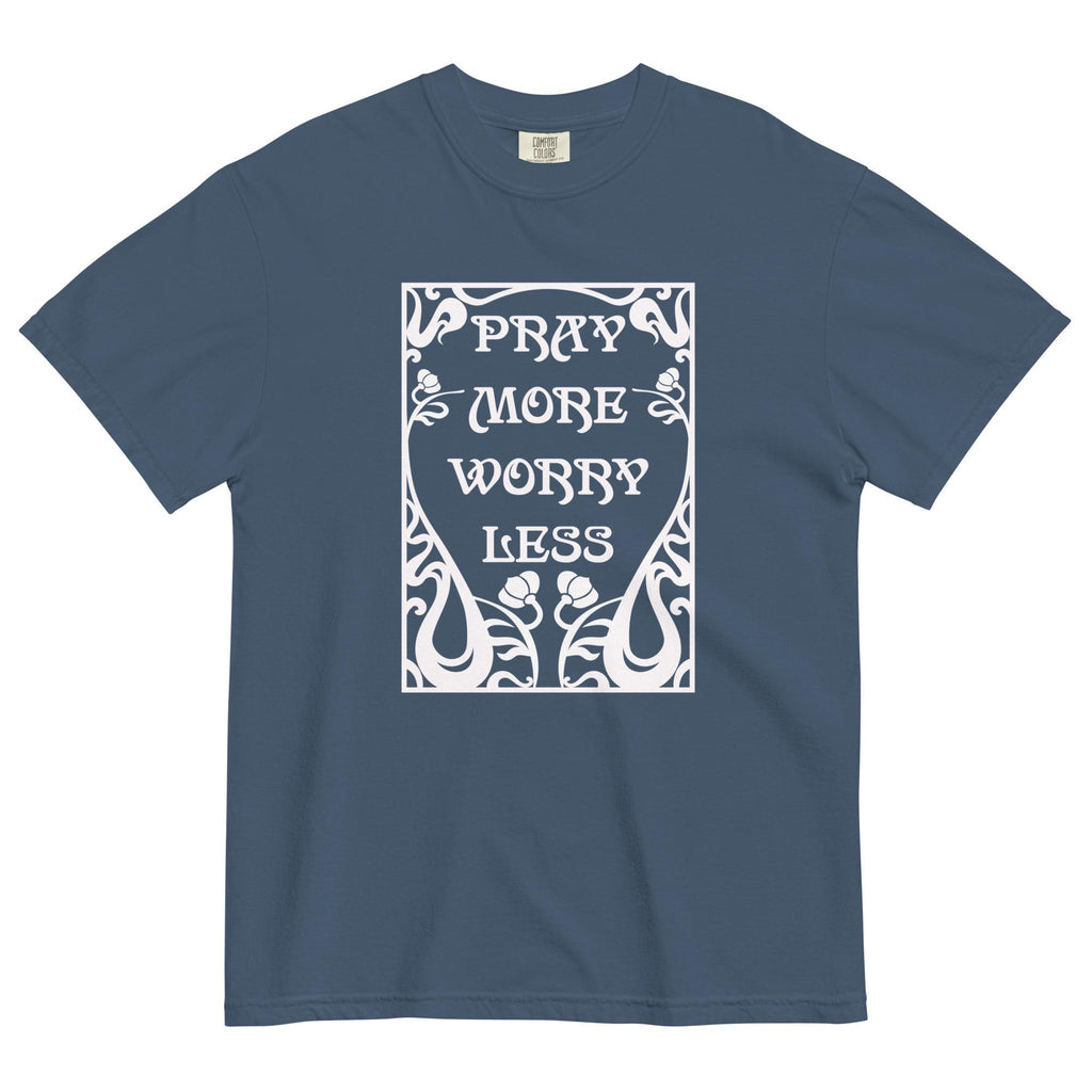 Christian Pray Shirt LDS T-shirts Prayer tees Comfort Colors Unisex garment-dyed heavyweight t-shirt