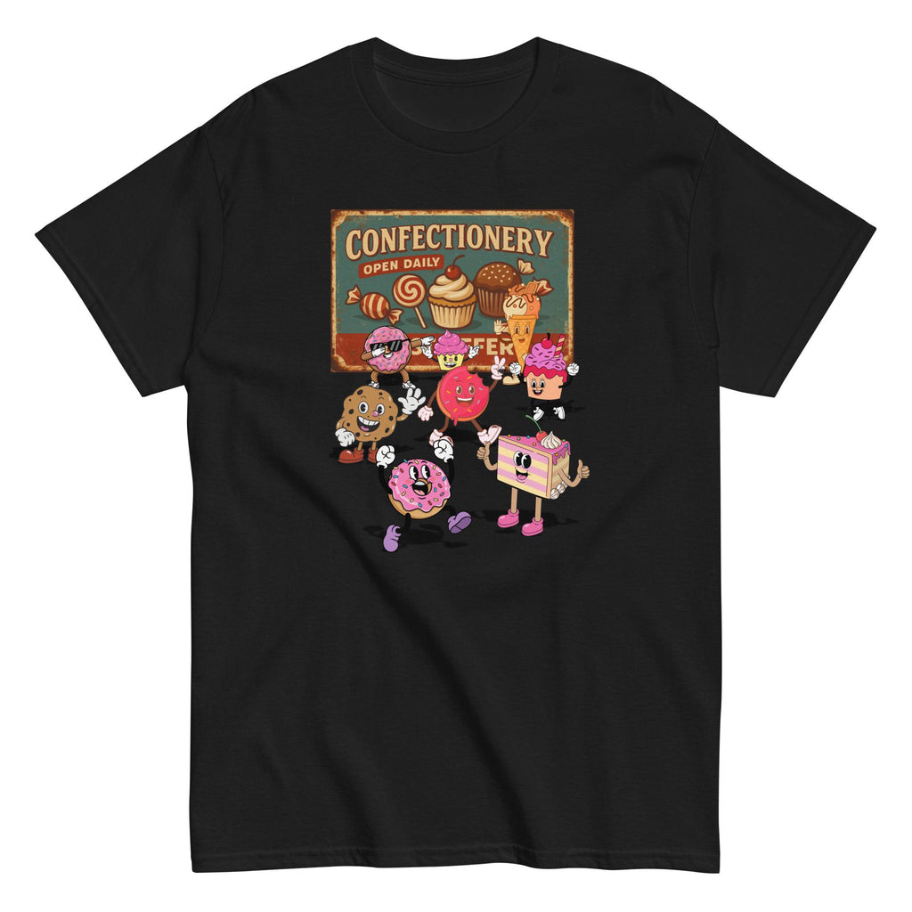 Retro Sweets T-Shirt Confectionery Shirt gift for cake lover candy lover gift Desserts lover gift Unisex classic tee
