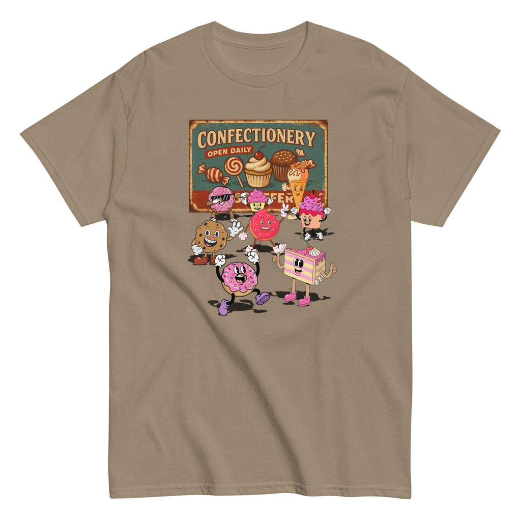 Retro Sweets T-Shirt Confectionery Shirt gift for cake lover candy lover gift Desserts lover gift Unisex classic tee
