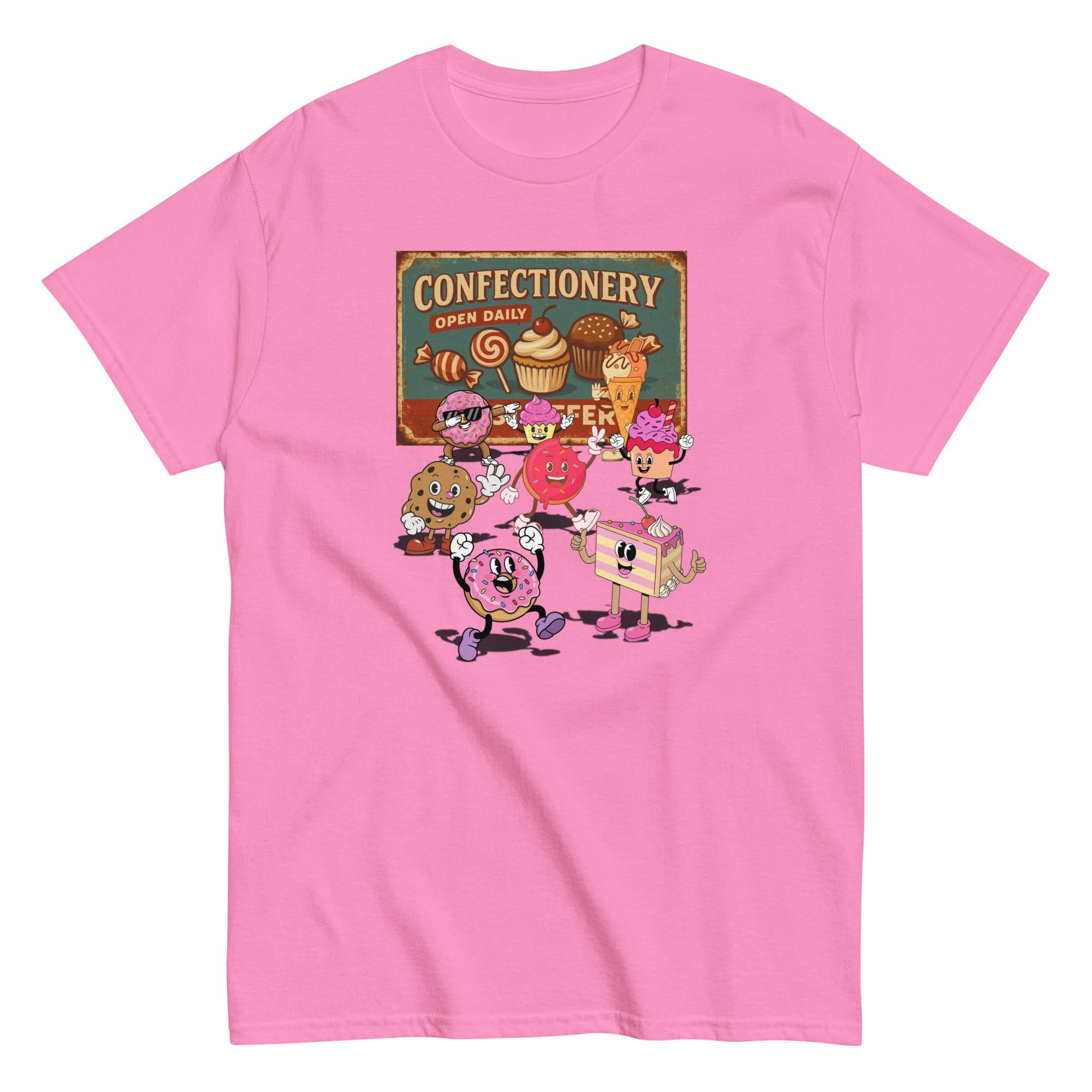 Retro Sweets T-Shirt Confectionery Shirt gift for cake lover candy lover gift Desserts lover gift Unisex classic tee