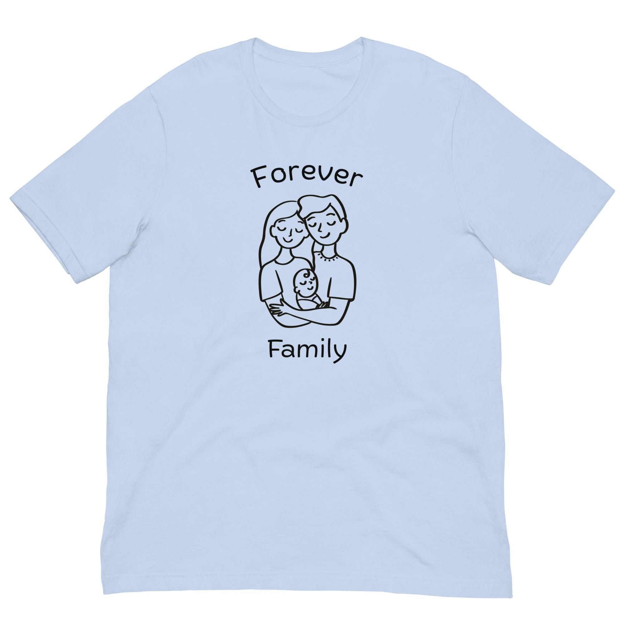 Family Forever Shirt Bella Canvas family is forever t-shirt gift for Christian, LDS shirts Unisex t-shirt