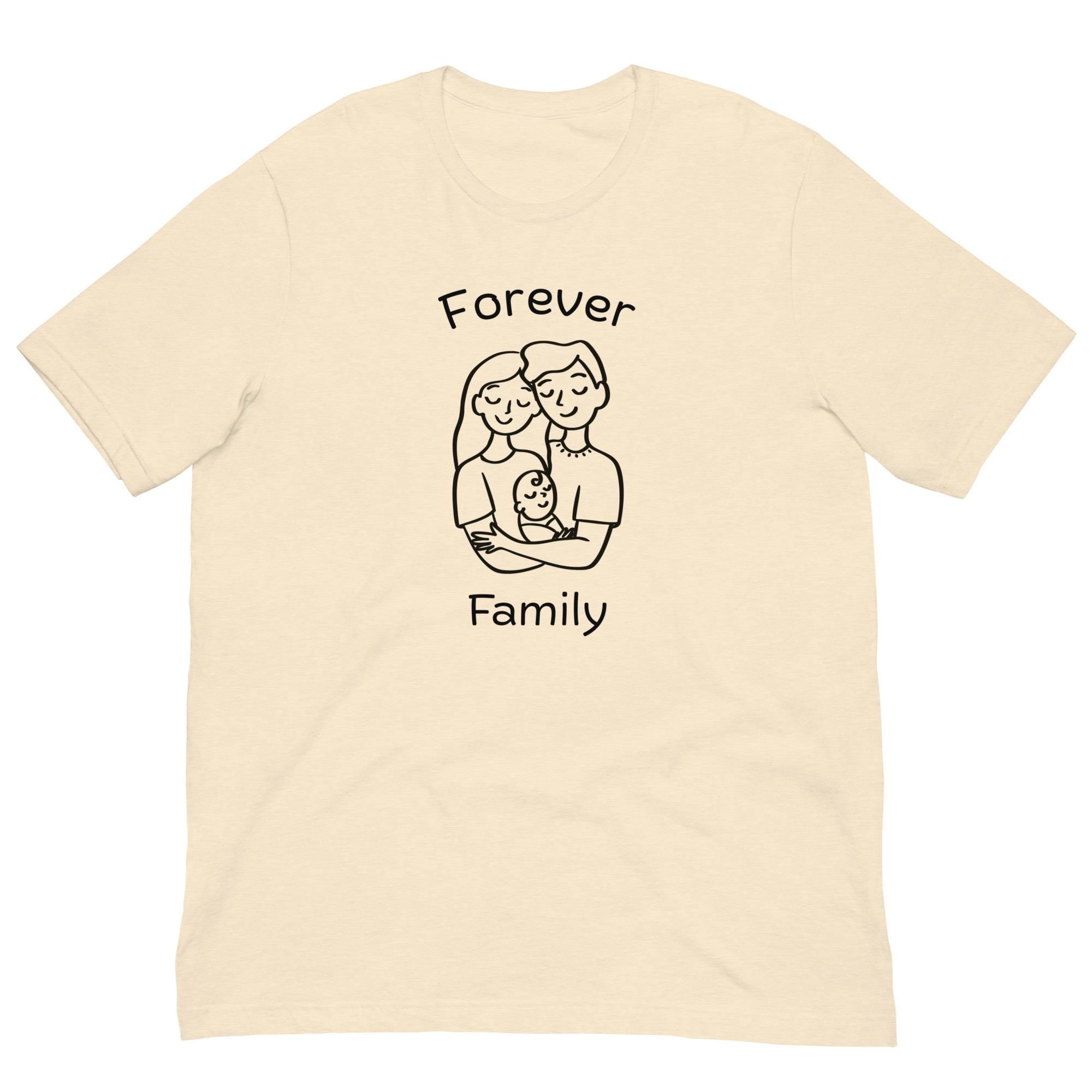 Family Forever Shirt Bella Canvas family is forever t-shirt gift for Christian, LDS shirts Unisex t-shirt