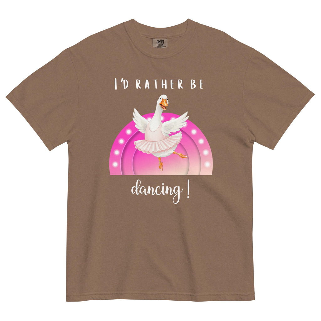 Comfort Colors Dancing Goose Shirt Ballet dancer T-shirt Unisex garment-dyed heavyweight t-shirt