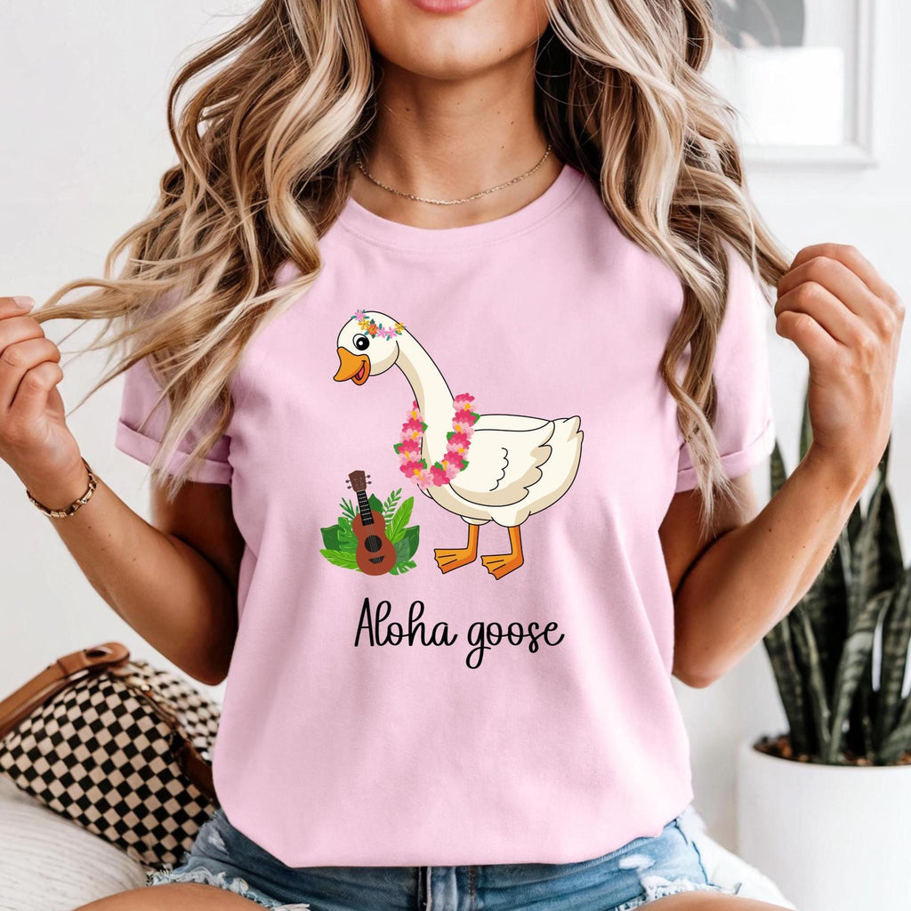 Comfort Colors Aloha Goose T-Shirt, Hawaii Vacation Tee